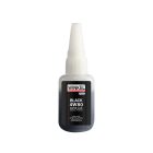 Pillanatragasztó Extra Gyors Fekete Gumihoz 20gr (Super Glue 4w80 Rubber Black)