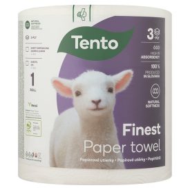   Tento Papírtörlő 1 Tek. 3 Rét. 275 Lap Finest (8db/Karton)