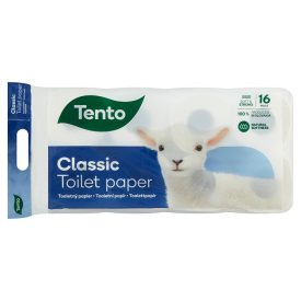 Tento Wc Papír 16 Tek. 3 Rét. 150 Lap Classic (4db/Karton)