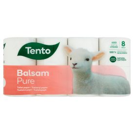   TENTO WC PAPÍR 8 TEK. 3 RÉT. 150 LAP BALSAM PURE(7DB/KARTON)