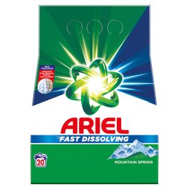   Ariel Mosópor 1,1Kg Fast Dissolving Mountain Spring 20 Mosásos (12db/Karton)