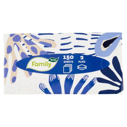 Tento Dobozos Zsebkendő 150 db-os 2 Rét. Family
