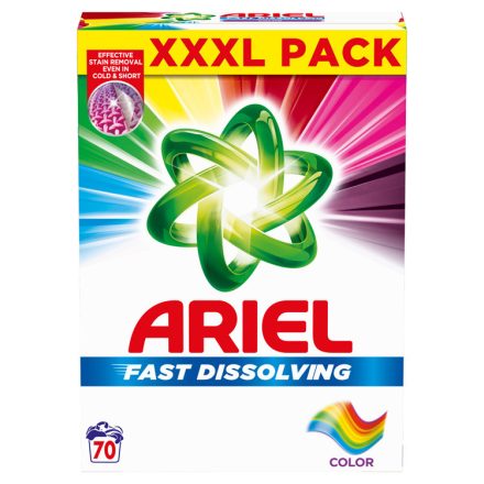Ariel Mosópor 3,85Kg Fast Dissolving Color 70 Mosásos