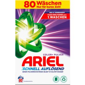 Ariel Mosópor 4,8Kg (IMP.) Color+Pulver 80 Mosásos
