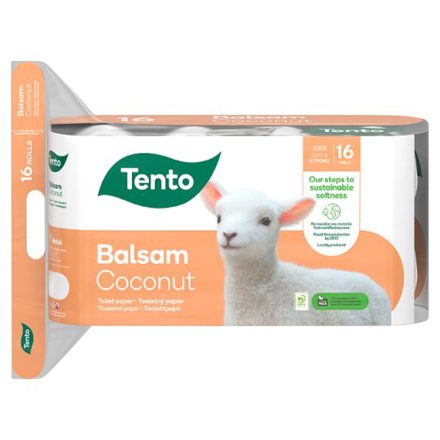 Tento Wc Papír 16 Tek. 3 Rét. 150 Lap Balzsam (4db/Karton)
