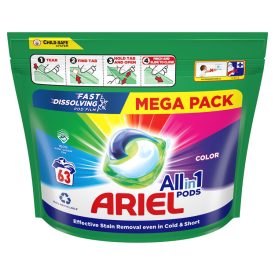   Ariel Foly.Kapszula 63db-os 1228,5G (63X19,5G) All In 1 Color (2db/Karton)