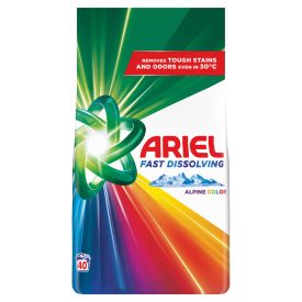   Ariel Mosópor 2,2kg Fast Dissolving Alpine Color 40 Mosásos