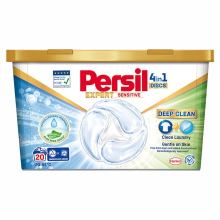 Persil Discs Foly.Kapszula 4in1 20db-os 330g (20X16,5g) Expert Sensitive