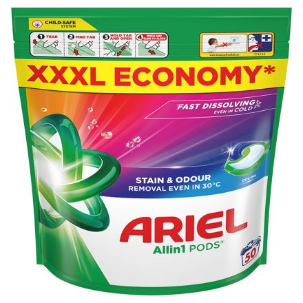 Ariel Foly.Kapszula 50db-os 910G (IMP.) (50X18,2G) All In 1 Pods Color (2db/Karton)