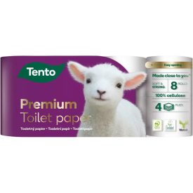   Tento Wc Papír 8 Tek. 4 Rét. 150 Lapos Premium Soft&Strong (7db/Karton)