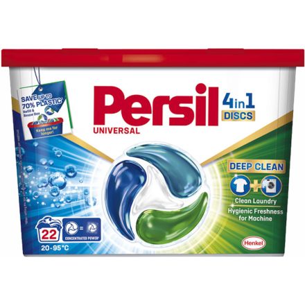 Persil Discs Foly.Kapszula 4in1 22db-os 363g (22X16,5g) Universal