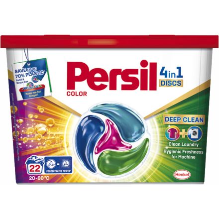 Persil Discs Foly.Kapszula 4in1 22db-os 363g (22X16,5g) Color