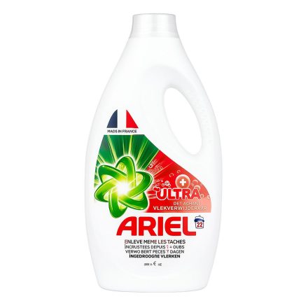 Ariel 990ml (IMP.) Gél +Ultra Folteltávolító 22 Mosásos