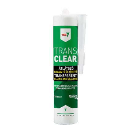  Ragasztó, Tömítő Anyag Tec7 Trans Clear 310ml(átlátszó)